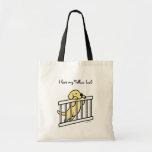 Yellow Labrador Puppy Cartoon Canvas Bag