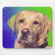 Yellow Labrador Retriever Mouse Pad