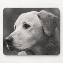 Yellow Labrador Retriever Puppy Dog Mousepad