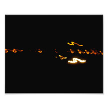 Yellow Lights Photographic Print