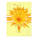 Yellow lillies - wedding invitations customizable