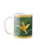 yellow lilly mug