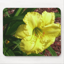 Yellow Lily Mousepad