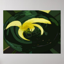 YELLOW LILY POSTERS