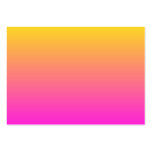 Yellow Magenta Gradient Business Cards