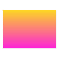 Yellow Magenta Gradient business cards