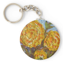 Yellow Marigolds Keychains