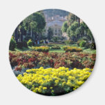 yellow Monte Carlo flowers Fridge Magnets