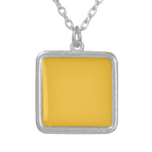 Yellow mustard custom necklace