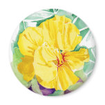 Yellow Nasturtium Magnet