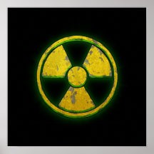 Yellow Nuke Print