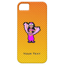 Yellow Orange Belly Dancer iPhone 5 Case