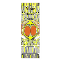 Yellow orange superfly design