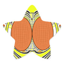 Yellow orange superfly design