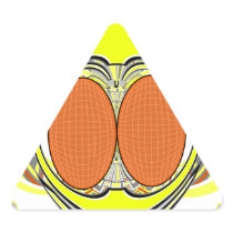 Yellow orange superfly design