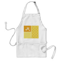 Yellow Orange Swirl Apron