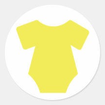 Yellow Outfit Stickers