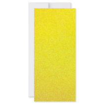 Yellow outside custom rack card