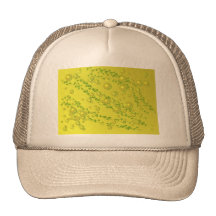 yellow pearl Hat