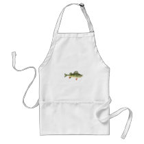 Yellow Perch Art Apron