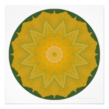 Yellow Petal Mandala Invite by Zen Moments