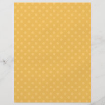 Yellow polka dots custom flyer