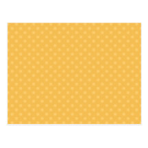Yellow polka dots postcards