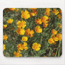 Yellow Poppies mousepad