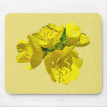 Yellow Primroses - Sundrops Mouse Pad
