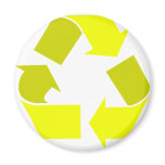 yellow recycle magnets