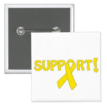 Yellow Ribbon Support! Button