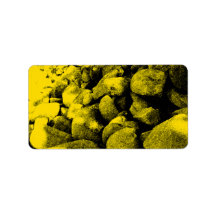 Yellow Rocks Custom Address Label