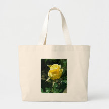 Yellow Rose 2 Canvas Bag
