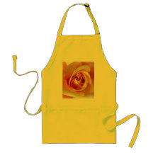 Yellow Rose Bud Aprons