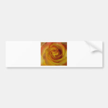 yellow rose bud bumper stickers
