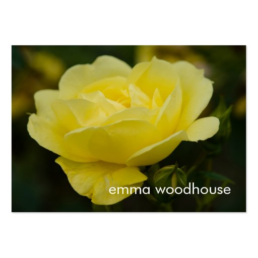 Yellow Rose DSC1876 Business Card Templates