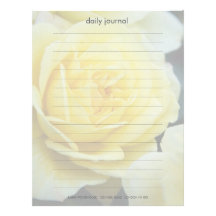 Yellow Rose DSC3677 Customized Letterhead