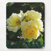 Yellow Rose Mouse Pad