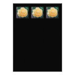 Yellow Rose, on black background. Invitations