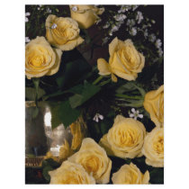 Yellow roses full color flyer