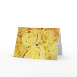 YELLOW Roses Note Cards