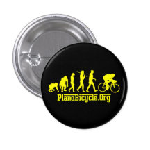 Yellow Rosso Yellow Jersey Cycling Evolution Pinback Button