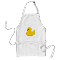 Yellow Rubber Duckie Apron