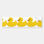 Yellow Rubber Duckie Bumper Sticker
