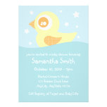 Yellow Rubber Ducky Invitation invitations