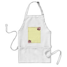 Yellow Sand and Pink Plumeria Aprons