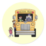 Yellow School Bus Tshirts and Gifts Sticker