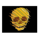 Yellow Skull Post Cards