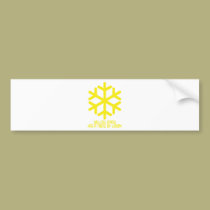 yellow snow has a taste of lemon bumper stickers