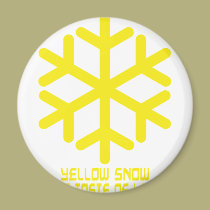 yellow snow has a taste of lemon magnets